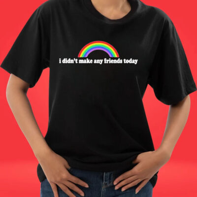 Official I didn’t make any friends today shirt