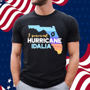 Official I survived hurricane idalia T-shirt