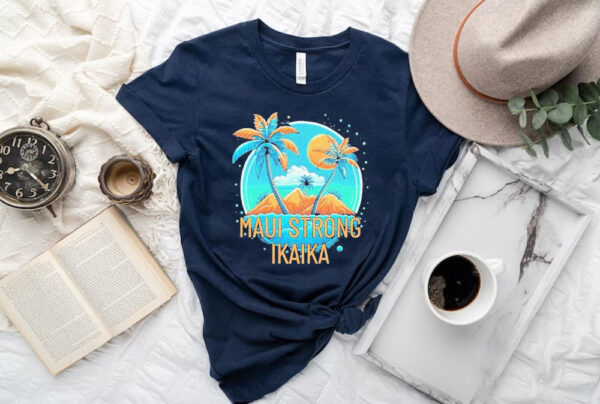 Official MauI strong ikaika 2023 T-shirt