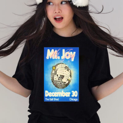 Official Mt. joy the salt shed dec 30 2023 chicago poster T-shirt