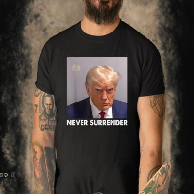 Official Never Surrender Pro Trump T-Shirt