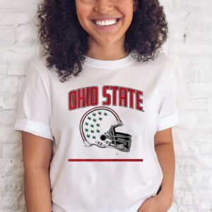 Official Ohio State Vintage Football Helmet T-Shirt