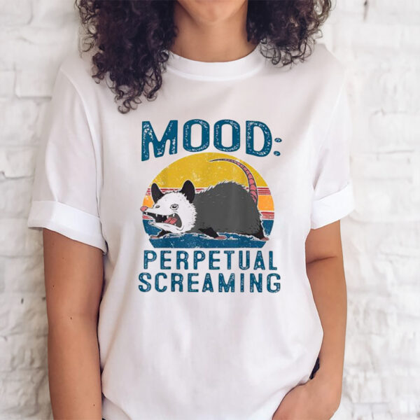 Official Opossum Mood Perpetual Screaming Vintage shirt