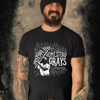 Official Pirates negro league homestead grays T-shirt