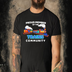 Official Proud member of the trans community T-shirt