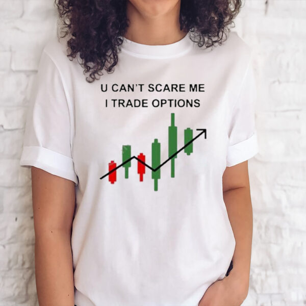 Official Saketh R U Can’t Scare Me I Trade Options T-Shirt