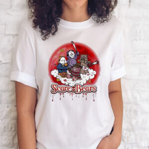 Official Scare Bears Red Horror Movie Halloween 2023 T Shirt