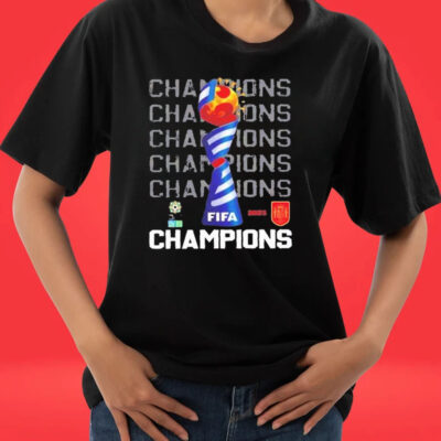 Official Spain The Champions Of FIFA Women’s World Cup 2023 Shirt