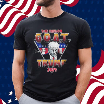 Official The Teflon Goat Donald Trump 2024 Mugshot Shirt