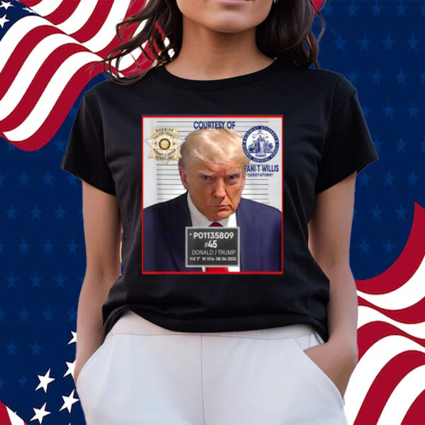 Official Trump Mugshot Fulton County GA Georgia Sheriff T-Shirts