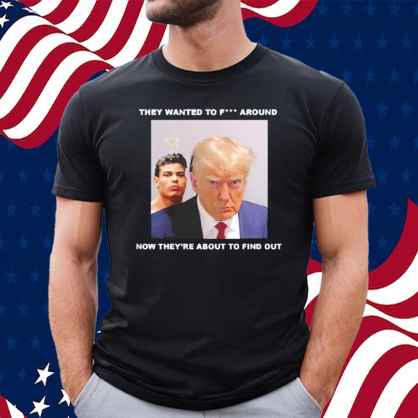 Official Trump X Paulo Mugshot Shirt