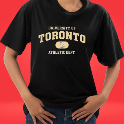 Official University Of Toronto Athletic Dept T-shirts