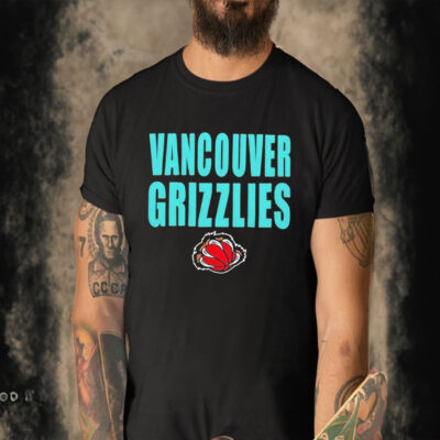 Official Vancouver Grizzlies Mitchell Ness Hardwood Classics Legendary Slub Shirt