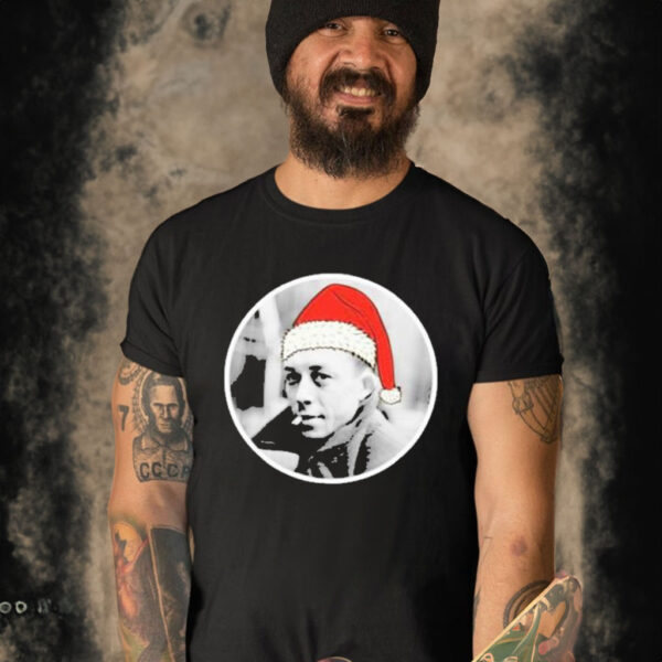 Official Wearing A Santa Hat Albert Camus Shirt