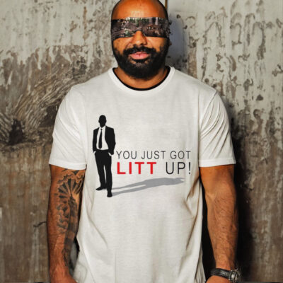 Official You just got litt up suits TV series Shirt