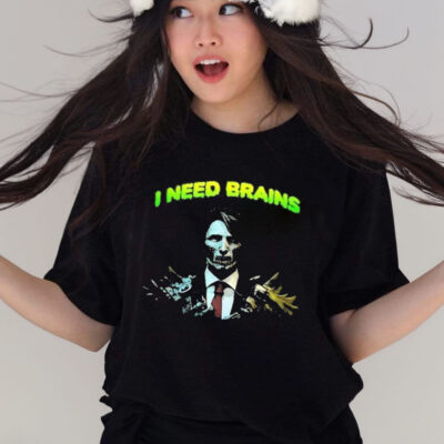 Official Zombie Halloween I Need Brain shirt