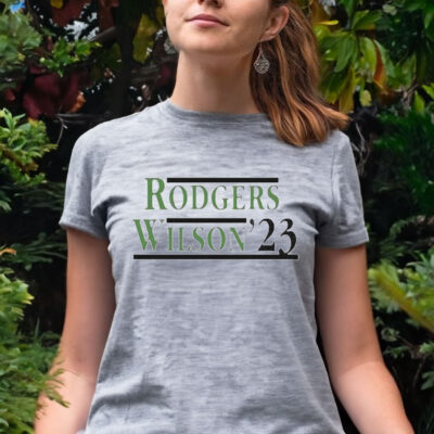 Official aaron Rodgers Garrett Wilson 23 T-Shirt