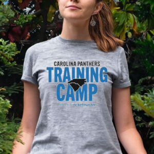 Official carolina Panthers Training Camp Presented By Ticketmaster T-Shirt