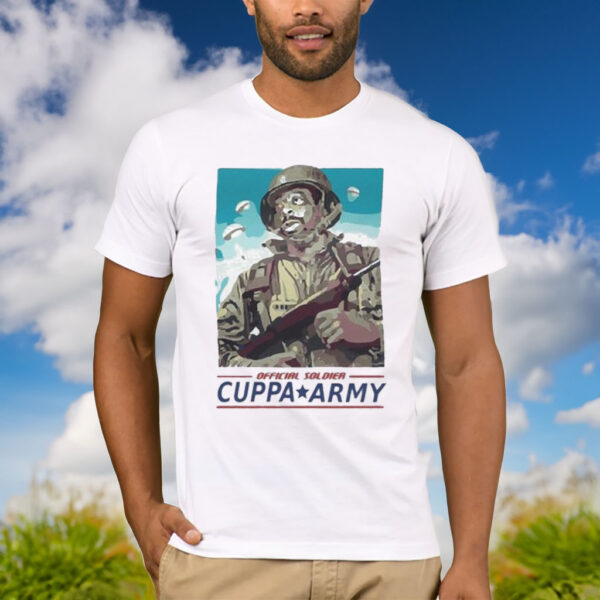 Official cuppa Army Beetlejuice Green shirt