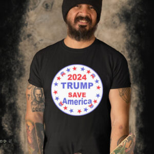 Official donald Trump Save America 2024 T-shirt