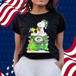 Official green Bay Packers Christmas Snoopy shirts