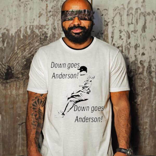 Official jose Ramirez Down Goes Anderson T-Shirt