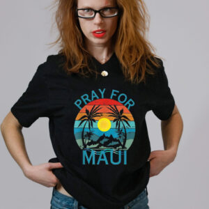 Official pray for Maui Hawaii Wildflower Shirt