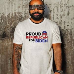 Official proud Republican For Biden Shirt