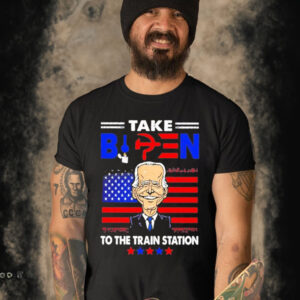 Official take Biden to the train station T-shirt