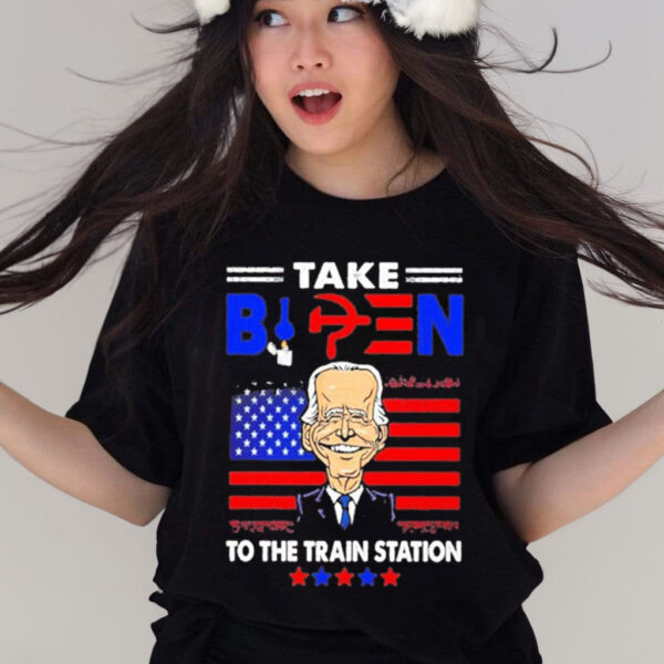 Official take Biden to the train station shirt