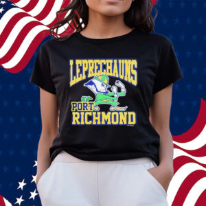 Official throwback Leprechauns Port Richmond T Shirts