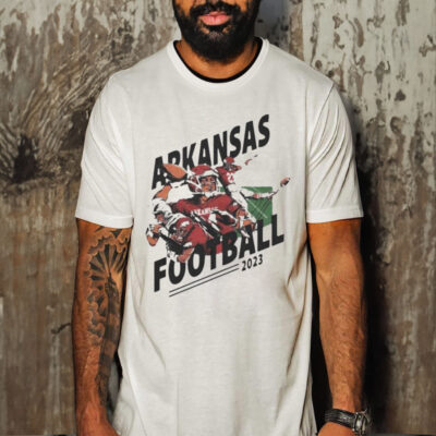 Official university Of Arkansas Collection Arkansas Football Top Plays Pocket Shirt