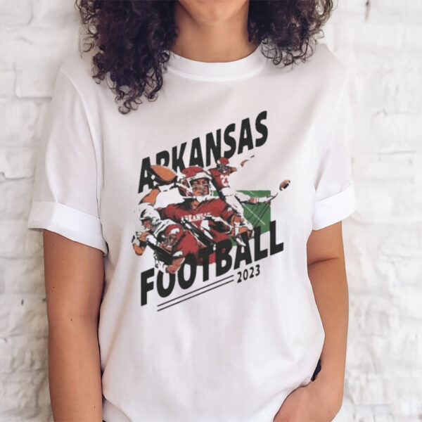 Official university Of Arkansas Collection Arkansas Football Top Plays Pocket Shirts