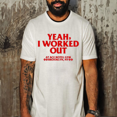 Official wahlid Mohammad Yeah I Worked Out Shirt