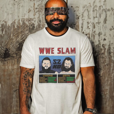 Official wwe Slam Owens And Zayn T Shirt