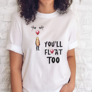 Official you Will Float Too Halloween Horror Character Shirts