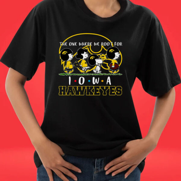 Peanuts The One Where We Root For Hawkeyes tee shirt