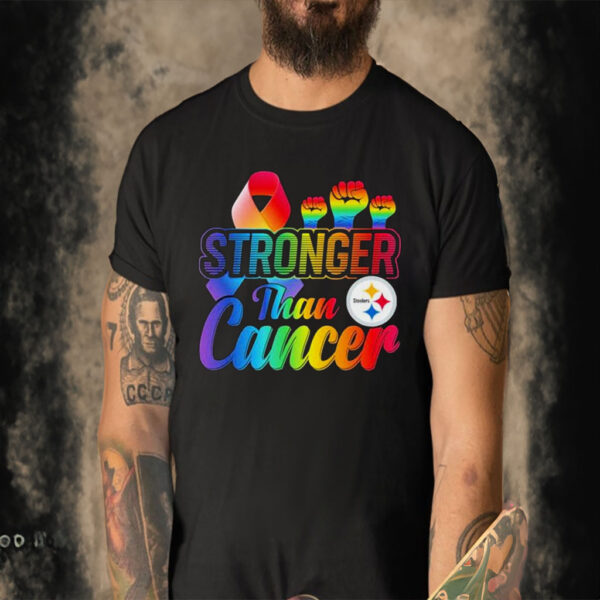 Pittsburgh Steelers Stronger Than Cancer NFL 2023 Shirt