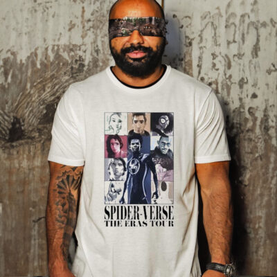 Purpulpop spider verse the eras tour T-shirt