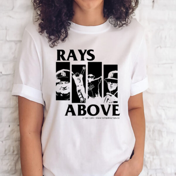 Rays Above Shirt