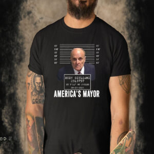 Rudy Giuliani Mugshot America’s Mayor Shirt