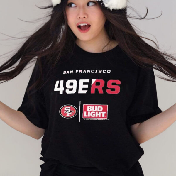 San francisco 49ers NFL x bud light shirt