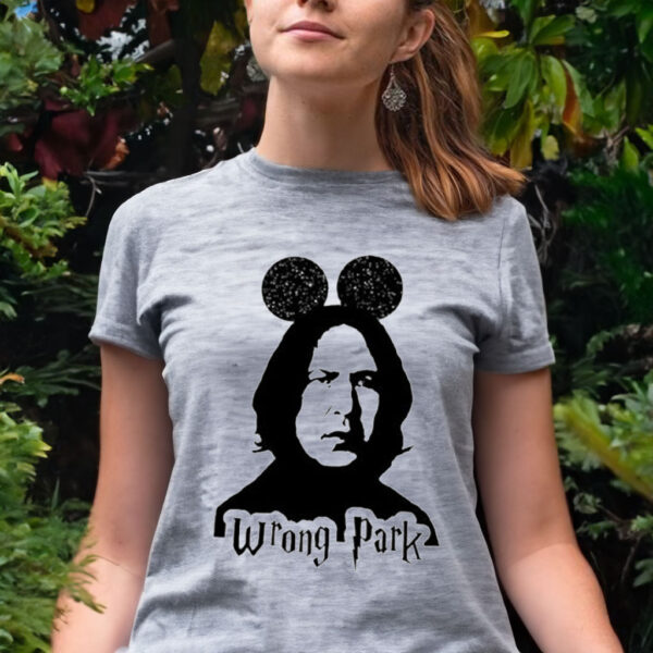 Severus Snape Wrong Park Harry Potter Tee Shirt