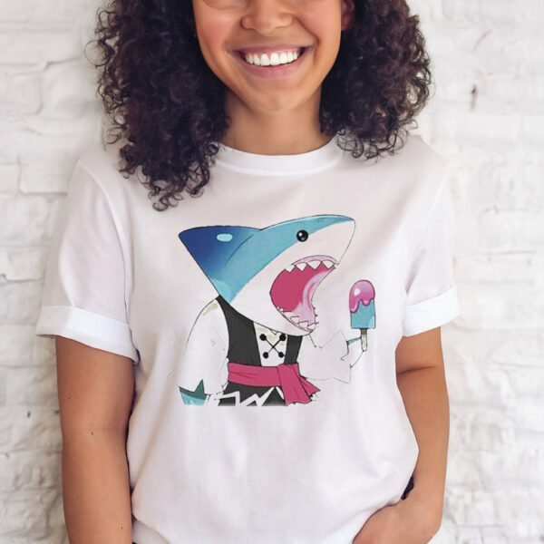 Shroomie Sorbet Shark Cookie T-Shirt