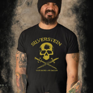 Silverstein Dagger Throwback Shirt Silversteinmusic-Unisex T-Shirt