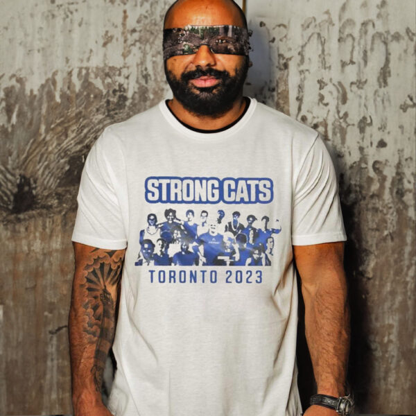 Strong cats toronto 2023 head strength coach Brady welsh and reed sheppard T-shirt