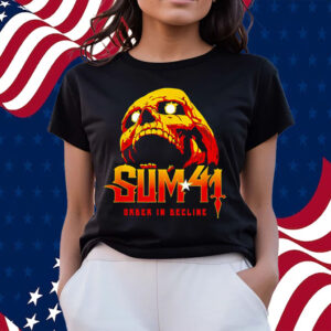 Sum 41 Order In Decline Skull Shirts