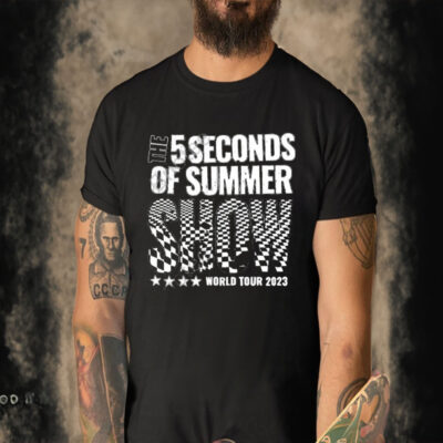 The 5 Seconds Of Summer Show World Tour 2023 New York Madison Square Carden T-Shirt