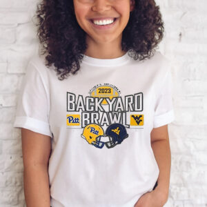 The Backyard Brawl Pittsburgh Panthers And West Virginia Mountaineers 2023 T-shirt