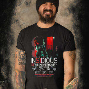 The Red Door Insidious 13th Anniversary 2010-2023 Signatures Shirt